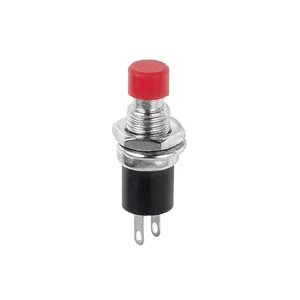 125v 3a pushbutton מתג אדום