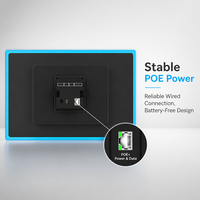 Tableta Android de 10.1 Pulgadas con Montaje en Pared y Alimentación por PoE para Automatización del Hogar Inteligente y Sistema de Reserva de Salas de Conferencia, Tableta PC Empresarial