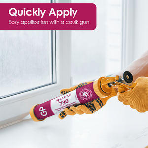 Porte <span class=keywords><strong>de</strong></span> <span class=keywords><strong>douche</strong></span> blanche en verre acétique Acétoxy clear Gp Acetate 100% Silicone Sealant - Product Image 6