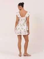 Ensemble de pyjama pour sommeil profond - Coton modal de luxe tissé respirant et thermique - Pyjama été/printemps - Dandelion Lilac