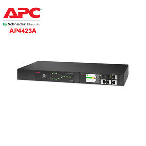 APC ATS AP4423A (AP4423) Commutateur de transfert automatique en rack 1U 16A Commutateur de transfert automatique monophasé ATS 230V - Product Image 1