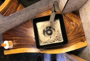 Casa moderna Solido Legno di Noce lastra <span class=keywords><strong>cucina</strong></span> <span class=keywords><strong>isola</strong></span> - Product Image 5