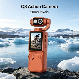 Caméra de sport portable Q8 ultra-claire 4K avec autofocus pour enregistrement de conférences, caméra de poche portable, vente en gros à prix abordable - Product Image 1