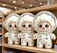 Peluche Astronaute Spatiale Douce Kawaii Personnalisée OEM Jouet en Peluche Décoration Maison pour Vente en Gros