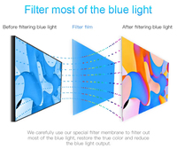 Televisor Inteligente HDTV 4K UHD con Panel Mini LED QLED Súper Brillante de 55 65 Pulgadas con Estándares Android DVBT2/ATSC Diseño Portátil