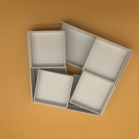 Maßgefertigte Luxus-Schokoladengeschenkbox aus Hartkarton für Bonbons, Pralinen und Trüffel mit Einlage und Logo