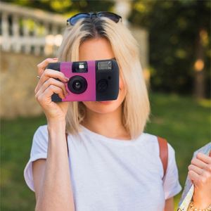 Built-in Flash Button with a Granular Design Single Use <b>Camera</b> Cameras with <b>Print</b> - Product Image 4