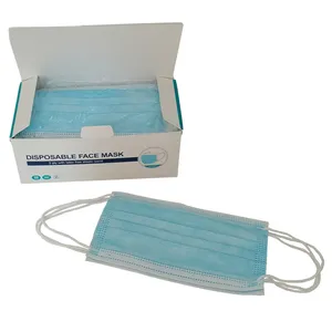 Grosir masker wajah bedah 3 lapis, pemasok masker wajah bedah jenis IIR masker bedah Level 3 masker medis bedah - Product Image 1