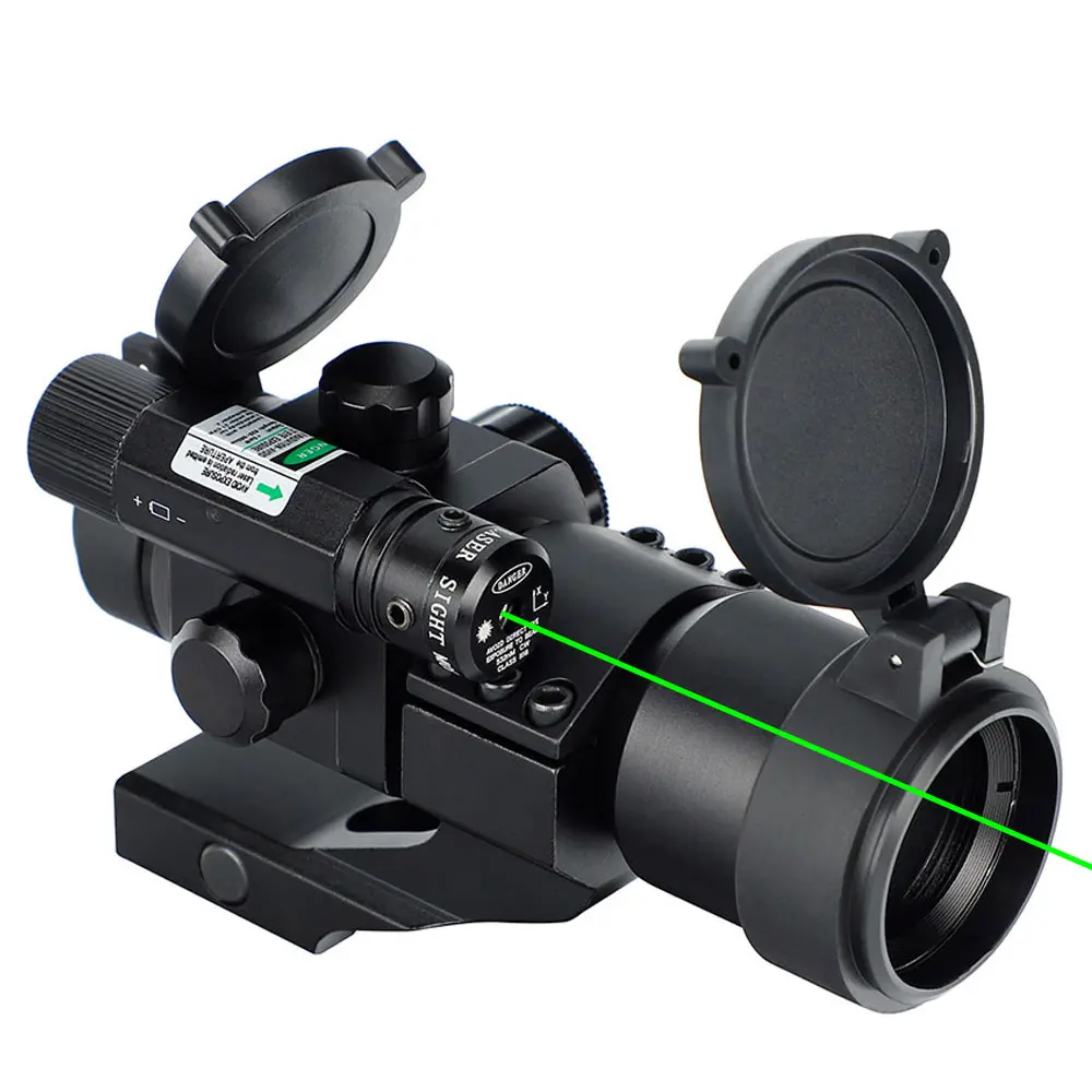 OEM ODM Mini Viseur à point rouge vert 1x30 Réflexe optique de chasse Portée laser verte Portée à point rouge