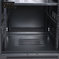 Armoire de réseau SPCC à chargement élevé avec porte en verre trempé support de serveur debout au plancher avant avec serrures en stock