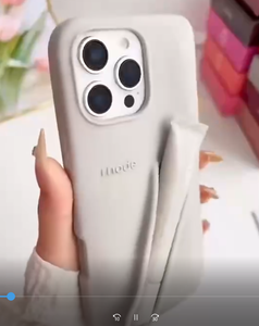 Hot bán Rhodes haylely Son môi sang trọng son bóng cho <span class=keywords><strong>iPhone</strong></span> 16 Pro Max trường hợp Hộp Tương thích với 17 Pro Max 17 không khí 17 Pro 17 - Product Image 3