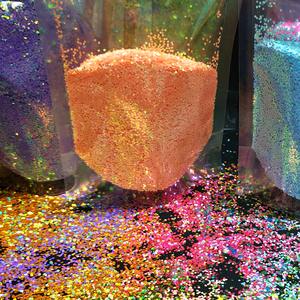 Paillettes Chunky Multicolores Métalliques Rose Noir Blanc pour <span class=keywords><strong>Noël</strong></span>, Ongles, Gobelets et Décoration de Boules à Neige - Product Image 3