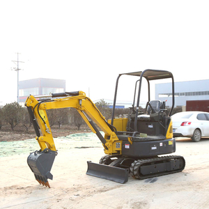 Nouvelle mini-excavatrice sur chenilles ELORRY EL28 de marque supérieure, 0,05 m³ de capacité, 2,8 T, moteur 14,3 kW, pompe à engrenages avec ECE EPA - Product Image 6