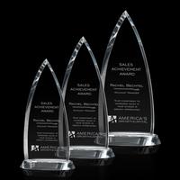 Trophée en cristal transparent en forme de balle, récompense pour les performances commerciales exceptionnelles, gravé sur mesure pour la reconnaissance des meilleurs performants, cadeau