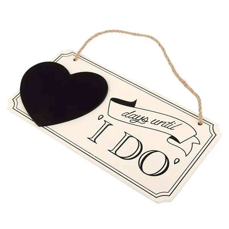 Wholesale Door Wall Hanging Signs Valentine's Day Decor Wooden Craft Wedding Room Ornaments