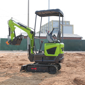 EURO5 EPA เครื่องขุดดินขนาดเล็กตีนตะขาบพีแอลซีปั๊มระบบไฮดรอลิก & มอเตอร์เกียร์โหลดสูงช่วงเวลาที่ผ่านการรับรอง CE เครื่องยนต์ดีเซล1ปี - Product Image 6