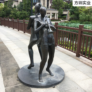 Escultura de Resina Moldeada a Medida, Decoración de Jardín para Exteriores, Diseño Artístico Tradicional, Montaje en Suelo, Paquete de una Sola Pieza - Product Image 4