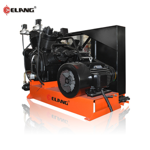 40 бар, 1,3 м 3/мин-6,0 м 3/мин, трехступенчатый поршневой воздушный компрессор высокого давления с ленточным приводом - Product Image 2