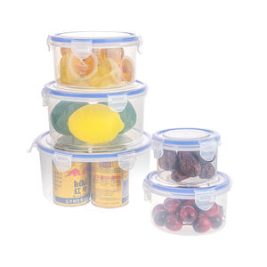 Eco friendly reusable round silicone lunch box bento vegetable crisper food storage snack container set with lids