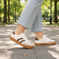 Chaussures décontractées pour hommes 2026, style Old Money, semelle plate vulcanisée, tige en maille, vente directe usine
