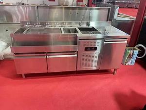 Estación de Preparación de Cócteles de Temperatura Única Personalizable 2024, Fregadero Comercial con Contenedor de Hielo para Whisky, Mesa de Trabajo para Bares y Hoteles - Product Image 6