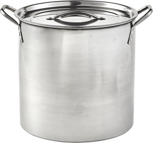 Ollas Industriales Grandes para Cocinar, Juego de Ollas de Acero Inoxidable de 3 Capas con Fondo Compuesto para Sopa - Product Image 1