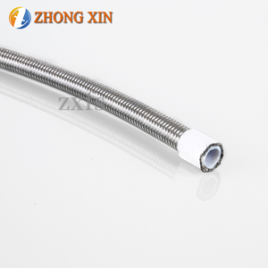 Tubo Freno Teflon ad Alta Pressione AN3 (3.5x7.6mm) con Rivestimento in PVC per Moto Tubo Freno in PTFE e Acciaio Inossidabile - Product Image 2