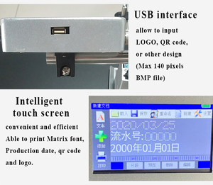 Coditeck Industrial Continuous Online Inkjet <b>Printer</b> USB Interface 600DPI 4M Print Speed-in Stock for Plastic Bags Metal <b>Paper</b> - Product Image 2