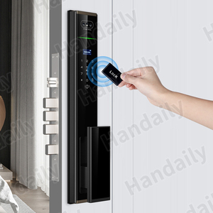 Không thấm nước an ninh wifi máy ảnh tuya vân tay kỹ thuật số fechadadas inteligentes nhà tự động thông minh khóa cửa 6085 Lỗ mộng - Product Image 3