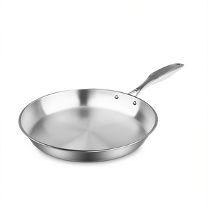 Sartén de Acero Inoxidable DB de 36 cm, Compatible con Inducción, Diseño Moderno para Uso en la Cocina del Hogar - Product Image 1