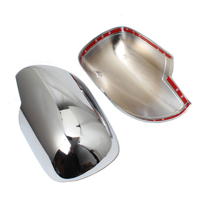 Tapas de cubierta de espejo lateral cromado, carcasa para <span class=keywords><strong>Toyota</strong></span> Land Cruiser <span class=keywords><strong>Prado</strong></span> 120 2003-2009, accesorios interiores de espejo lateral de puerta - Product Image 3