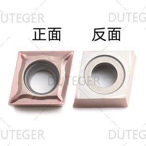 Plaquette en carbure DESKAR CCMT060204 MP pour tournage d'acier inoxydable, pièces de coupe de précision - Product Image 3