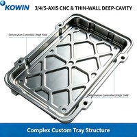 Support de batterie sur mesure en aluminium 6061 usiné CNC, boîtier fabriqué OEM pour dispositifs de gestion thermique des systèmes de stockage d'énergie (ESS)