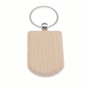 Ys65 Custom Logo Wood <b>Key</b> <b>Chains</b> Beech Timber Keychain Sublimation Wooden <b>Key</b> <b>Chains</b> Sublimation Blanks for Laser Engraving Logo - Product Image 3
