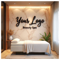 Letras Acrílicas Cortadas con Láser, Letrero Comercial Personalizado para Logotipo de Empresa y Letreros de Recepción, Letrero para Salón