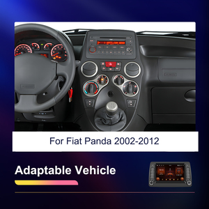Hikity pour <span class=keywords><strong>Fiat</strong></span> <span class=keywords><strong>Panda</strong></span> 2002-2012 7 ''Android Car Radio Stereo 2 + 64G Wireless Carplay/Android Auto/<span class=keywords><strong>GPS</strong></span>/WiFi Car Audio Wholesale - Product Image 4