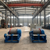 Treuil électrique robuste de 3 tonnes, 5 tonnes, 10 tonnes avec câble en acier pour applications minières et de levage