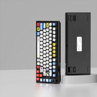 Ensemble de 118 touches de clavier robotiques Mecha PBT, profil XDA, sublimation par transfert, translucides sur quatre côtés, touches de clavier mécaniques personnalisées