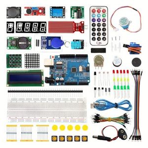 Kit de Aprendizaje para Principiantes con Arduino R3, Kit de Placa de Desarrollo DIP, Kit de Sensores para Estudiantes, Kit de Aprendizaje DIY - Product Image 1