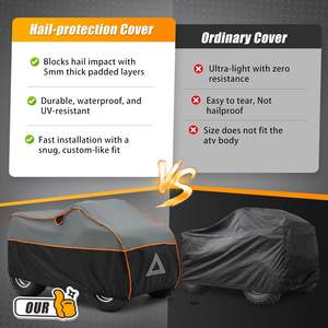 Copertura Protettiva Multistrato per ATV Contro Grandine e <span class=keywords><strong>Neve</strong></span> con Schiuma EVA ad Alta Densità - Product Image 5