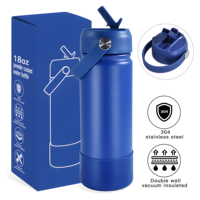 Gobelet isotherme OEM 18oz en acier inoxydable, double paroi sous vide, avec couvercle anti-déversement, pour accessoires automobiles et vente en gros aux détaillants