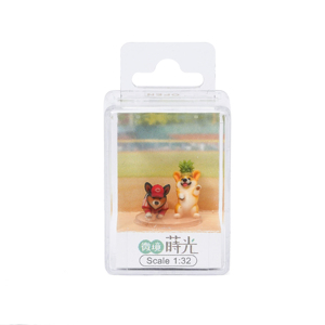 Decoración de Resina con Diseño de Corgi, Béisbol y Frutas, Linda Decoración para el Hogar y el Jardín - Product Image 1