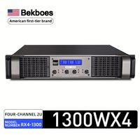 Kit Amplifier Audio Bass DJ High Power Bekboes RX4 Series 4Ch De Sonido Original