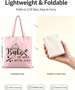 Borse Tote in Tela di Cotone 100% Naturale per Panetterie con Stampa Personalizzata a Colori - Product Image 3