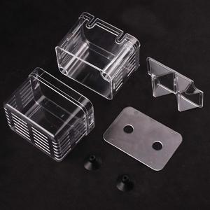 Boîte d'élevage de poissons avec plateau <span class=keywords><strong>en</strong></span> <span class=keywords><strong>V</strong></span>, alimentée par l'air et boîte de reproduction régulière pour Guppy vivipore - Product Image 6