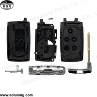 Coque de clé intelligente à 5 boutons pour clés de véhicule Land Rover Jaguar