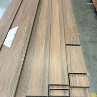 Planches de terrasse extérieures durables, lisses et élégantes en WPC co-extrudé – Lames composites contemporaines pour l'extérieur