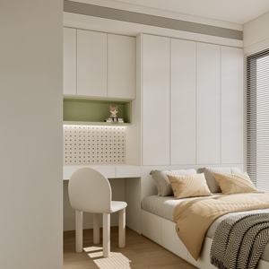 Personalizado moderno de madera maciza independiente hogar guardarropa muebles Walk-In dormitorio almacenamiento armario comedor apartamento Hotel - Product Image 2