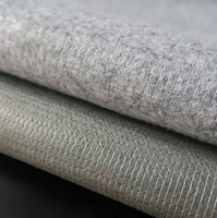 Non-tissé enduit Stitchbond en crêpe tricoté uni, léger, imperméable, antistatique, résistant aux radiations et ignifuge, calibre 10