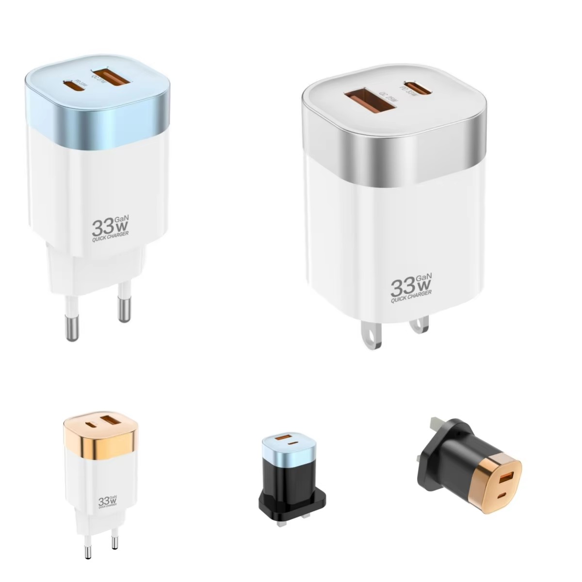 Cargador 33W A+C